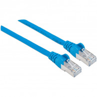 Câble Réseau Intellinet 350730 RJ45 Cat6a SFTP Bleu
