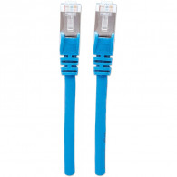 Câble Réseau Intellinet 350730 RJ45 Cat6a SFTP Bleu