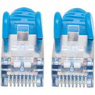 Câble Réseau Intellinet 350730 RJ45 Cat6a SFTP 1 M - Bleu En Tunisie