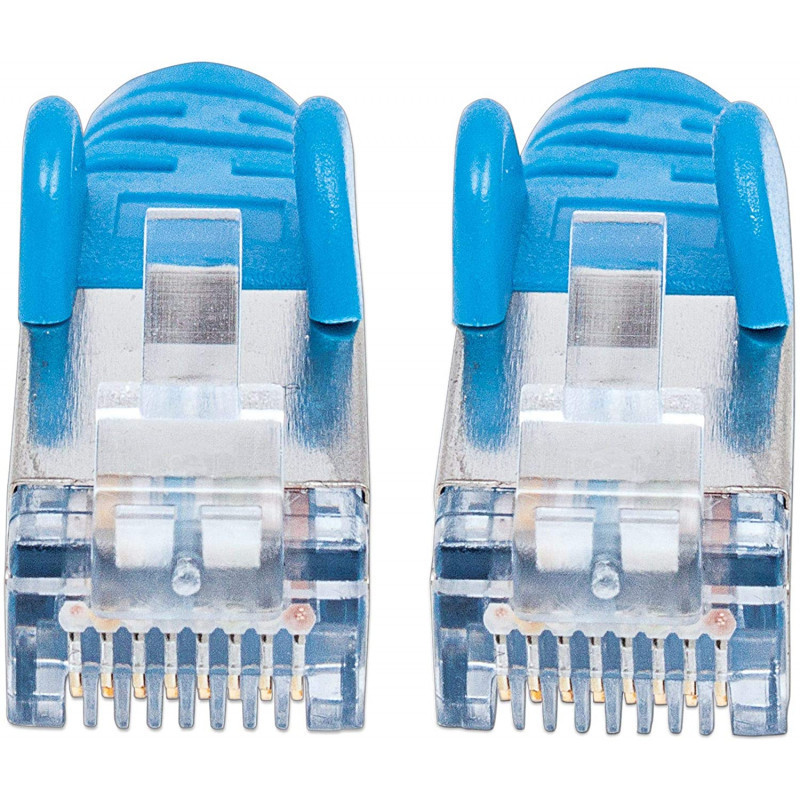 Câble Réseau Intellinet 350730 RJ45 Cat6a SFTP 1 M - Bleu En Tunisie