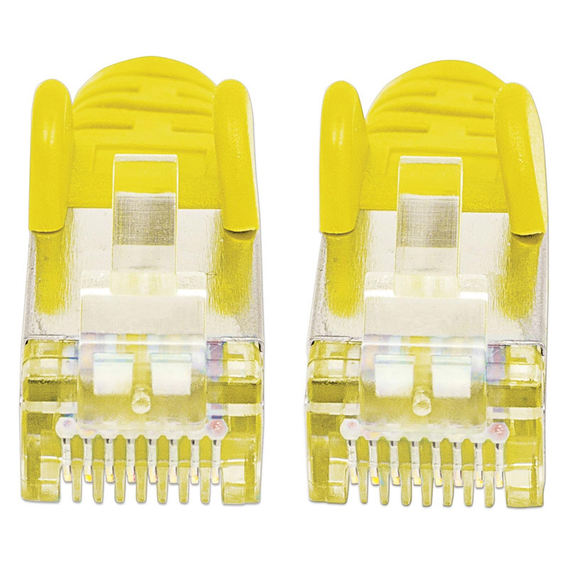 Câble Réseau Intellinet 350471 CAT6a S/FTP Jaune