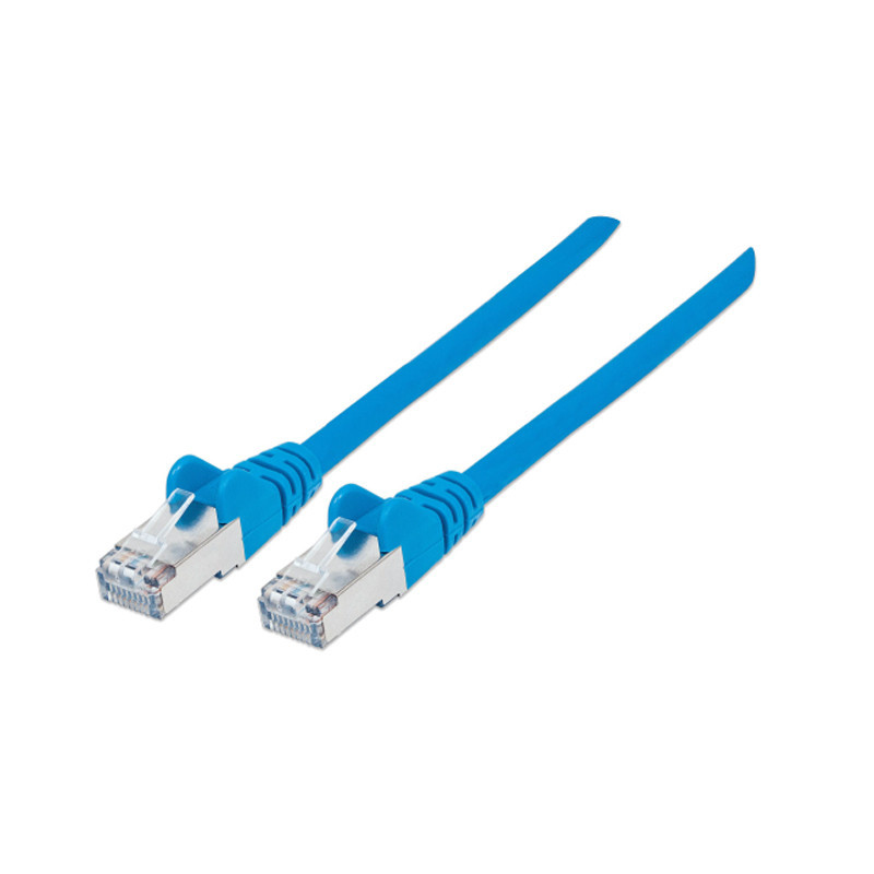 Câble Réseau INTELLINET RJ45 Cat6a S/FTP LSOH 3 m Bleu En Tunisie