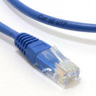 Câble Réseau Manhattan 318983 CAT5E UTP 2M Bleu En Tunisie