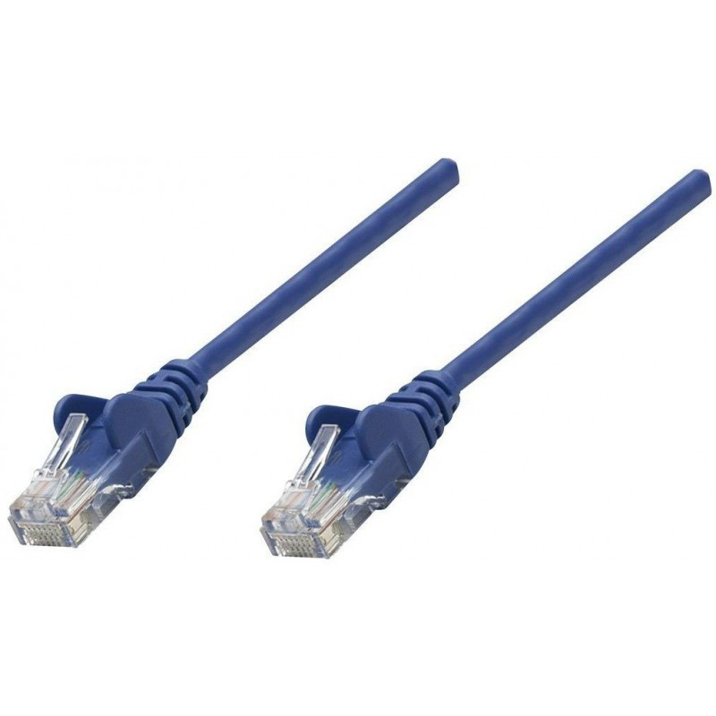 Câble réseau RJ45 CAT6 UTP 1 m - Bleu