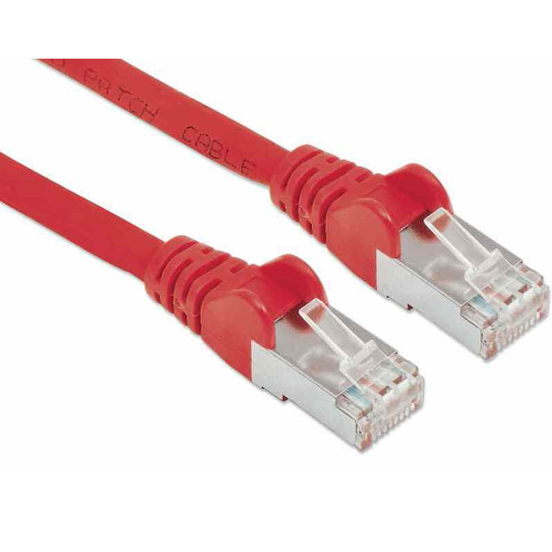 Câble Réseau RJ45 CAT 5E SFTP 3M Rouge En Tunisie