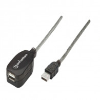 Rallonge USB Manhattan 5M Noir (519779) En Tunisie