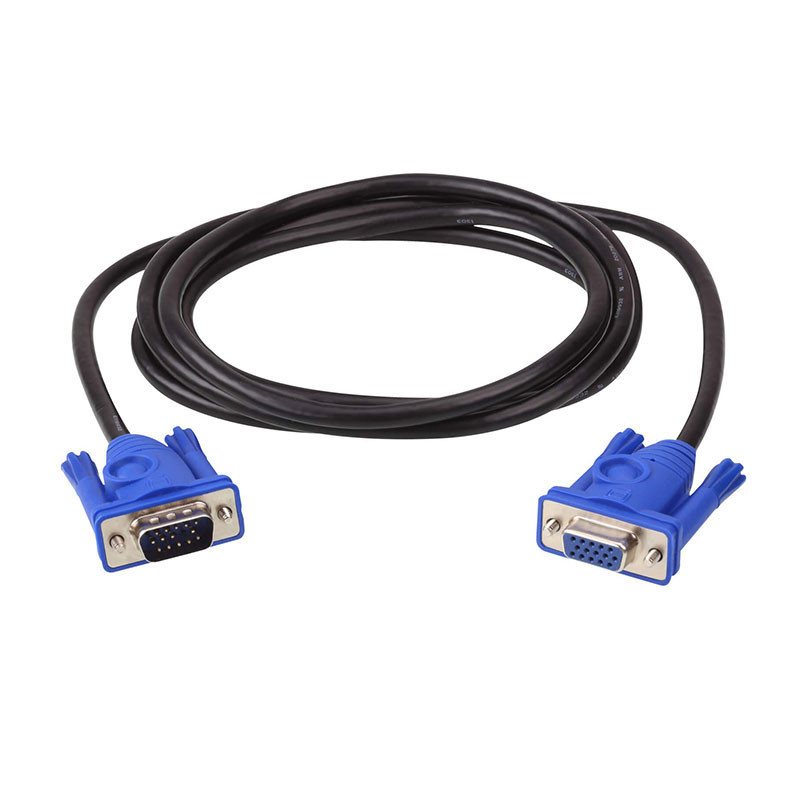 Câble VGA 3 Mètres Noir En Tunisie