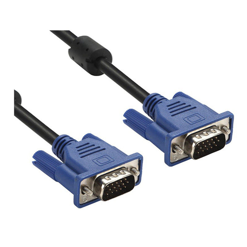 Câble VGA 3 Mètres Noir En Tunisie