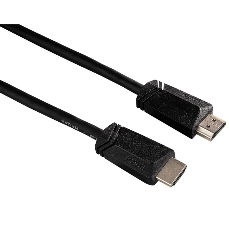 Câble HDMI Ethernet 3D Hama 1,5 Mètre Noir En Tunisie