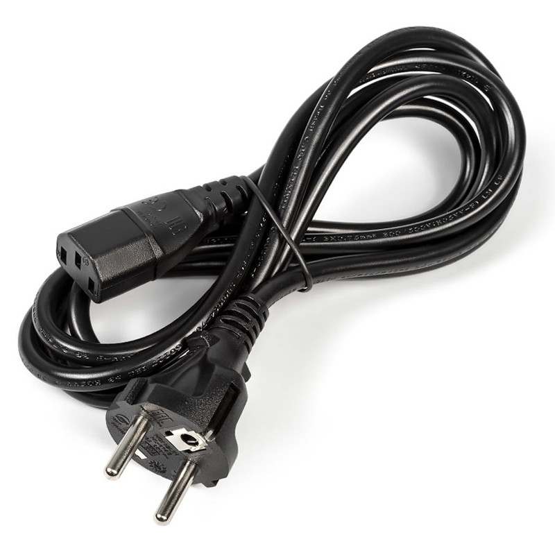 Câble Alimentation Pour Pc De Bureau Noir en Tunisie