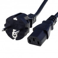 Câble Alimentation Pour Pc De Bureau Noir en Tunisie