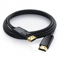 Adaptateur DisplayPort Vers HDMI Noir