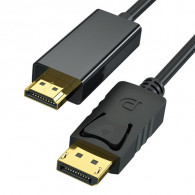 Adaptateur DisplayPort Vers HDMI Noir