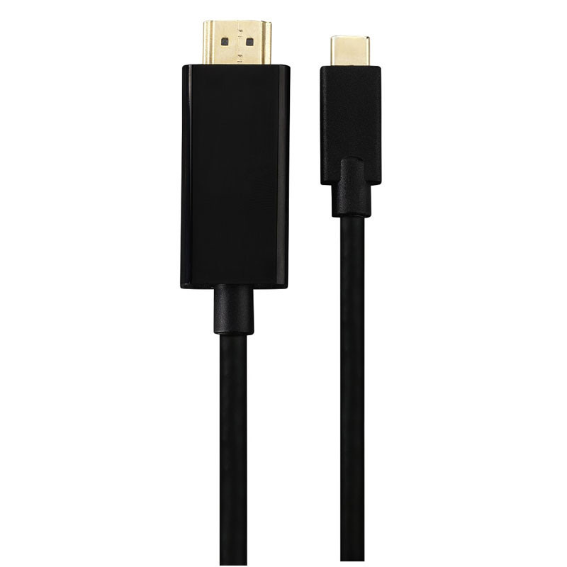 Adaptateur USB-C Vers HDMI Ultra 1,8 Mètre Noir En Tunisie