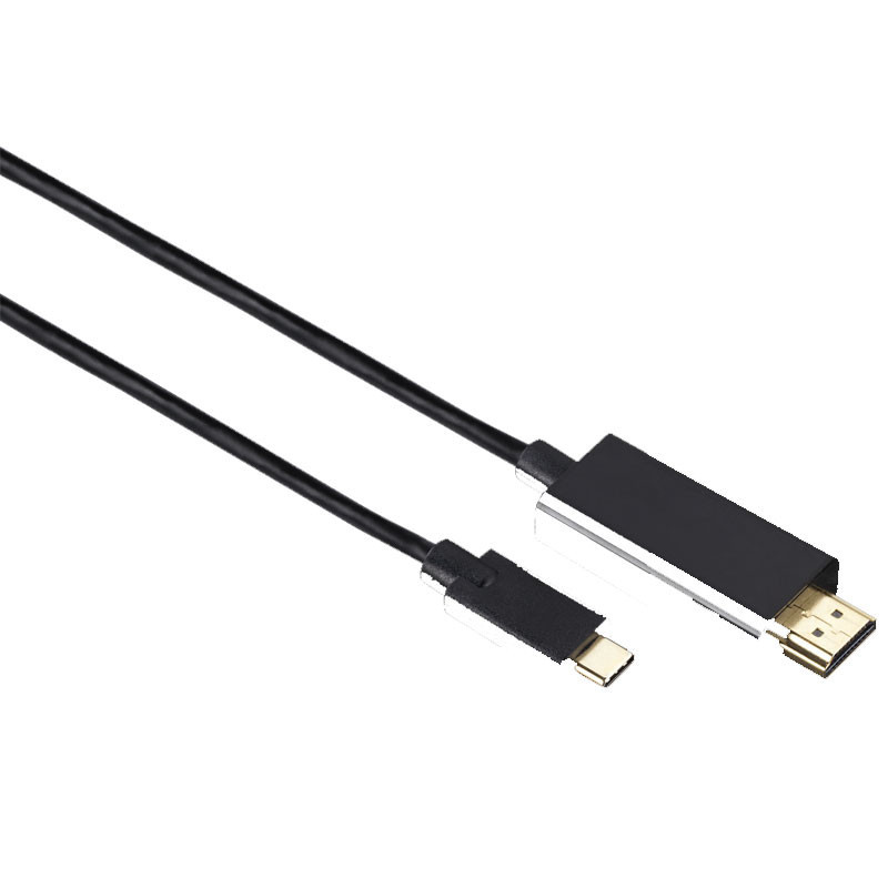 Adaptateur USB-C Vers HDMI Ultra 1,8 Mètre Noir En Tunisie