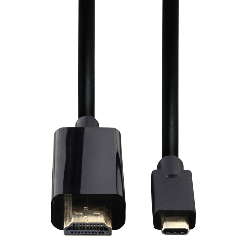 Adaptateur USB-C Vers HDMI Ultra 1,8 Mètre Noir En Tunisie