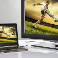 Adaptateur USB-C Vers HDMI Ultra 1,8 Mètre Noir En Tunisie