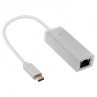 Adaptateur Type C Vers Rj45 Blanc