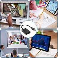 Adaptateur USB 3.0 Vers HDMI Noir