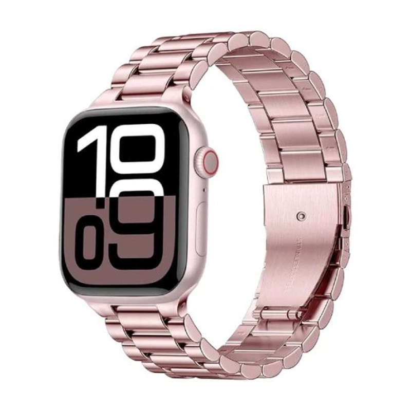 Coffret Montre Connectée Wisme X12 Mini + 5 Ceintures Rose Gold en Tunisie