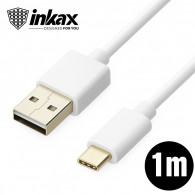 Câble Chargeur Inkax CB-13 Type C Blanc