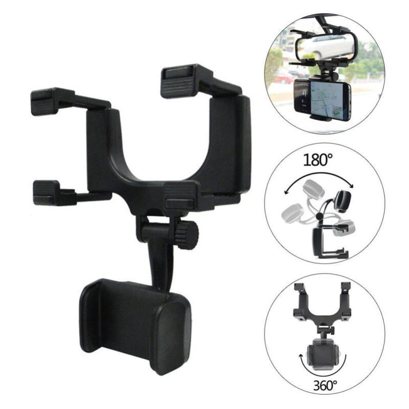 Support Voiture Pour Smartphone  Noir En Tunisie