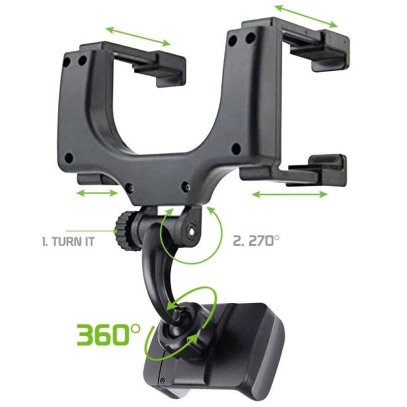 Support Voiture Pour Smartphone  Noir En Tunisie