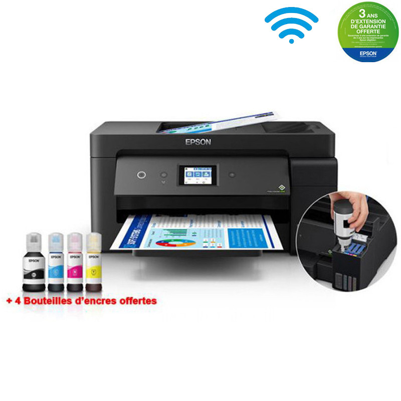 IMPRIMANTE EPSON L14150 4 en 1 A3 A RESERVOIR INTEGRE -(C11CH96403) En Tunisie