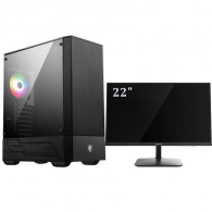 Pc Gamer Spectracore AMD RYZEN™ 3 8Go 256Go SSD Noir