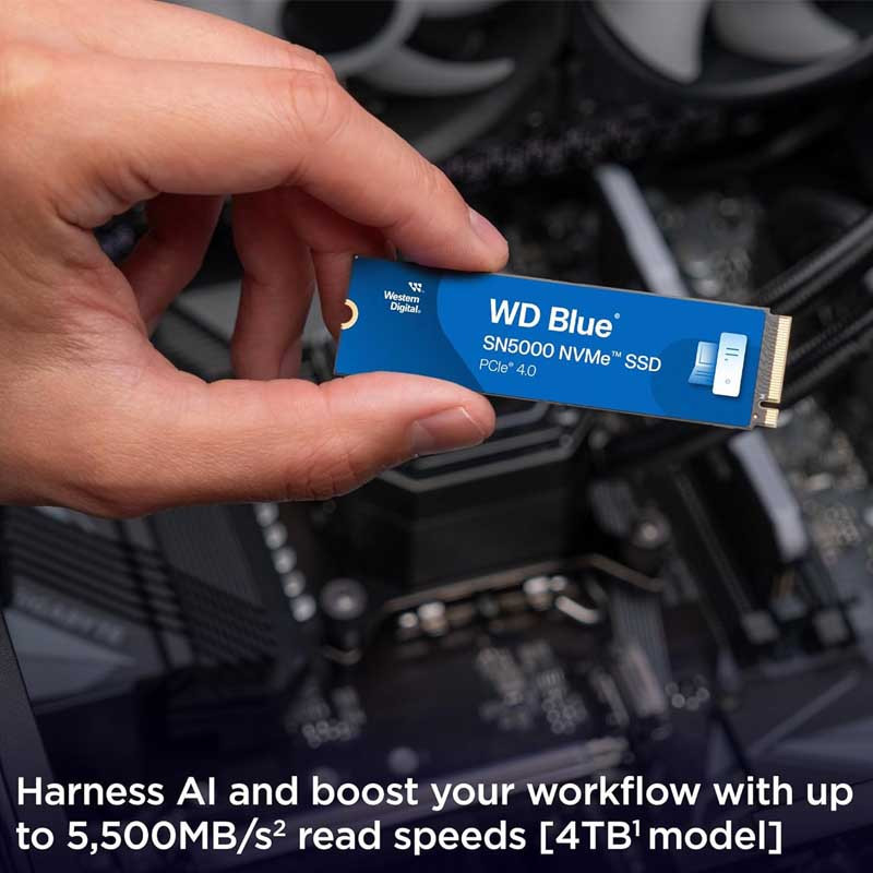 Disque Dur Interne SSD Western Digital SN5000 2To NVMe en Tunisie