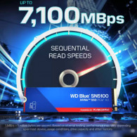 Disque Dur Interne SSD Western Digital SN5100 2To NVMe En Tunisie