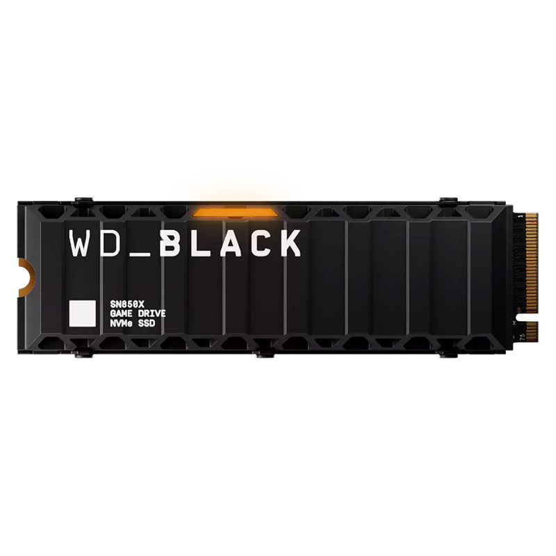Disque Dur Interne SSD Western Digital SN850X 4To NVMe Avec dissipateur thermique En Tunisie