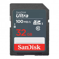 Carte Mémoire Sandisk Ultra SDHC et SDXC 32Go En Tunisie