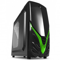 Boitier Gaming Raidmax Viper II A07WBG Moyen Tour Noir & Vert