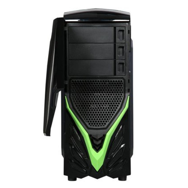 Boitier Gaming Raidmax Viper II A07WBG Moyen Tour Noir & Vert En Tunisie