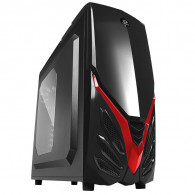 Boitier Gaming Raidmax Viper II A07WBR Moyen Tour Noir & Rouge