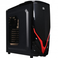 Boitier Gaming Raidmax Viper II A07WBR Moyen Tour Noir & Rouge En Tunisie