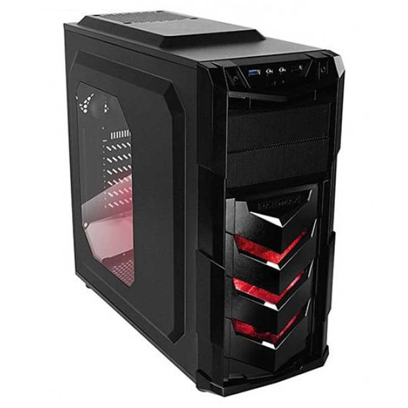 Boitier Gaming Raidmax Vortex V4 Rouge en Tunisie