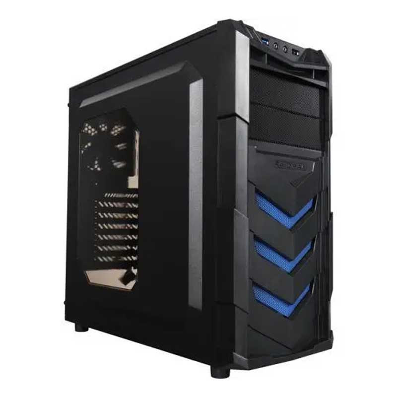 Boitier Gaming Raidmax Vortex V4 Bleu en Tunisie