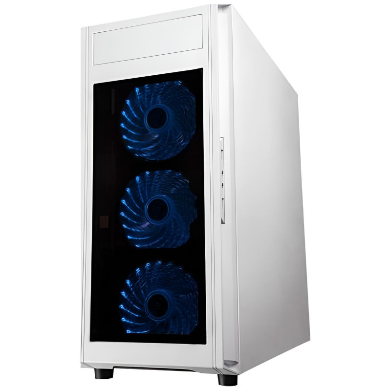 Boitier Gaming Raidmax Alpha Prime II A15TT-W ATX RGB Blanc en Tunisie
