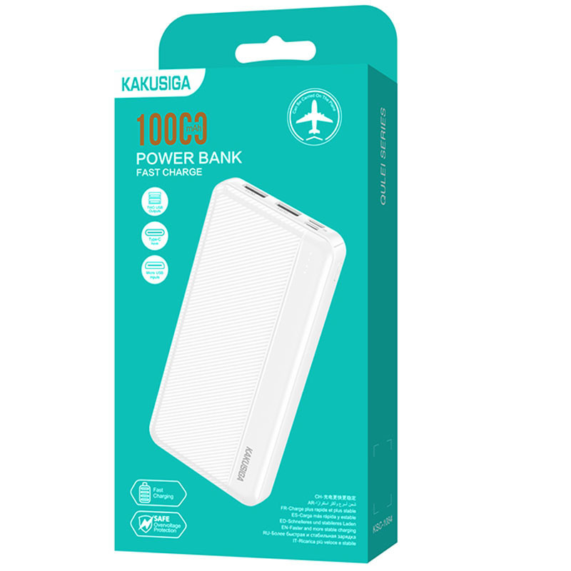Power Bank KaKu KSC-1084 10 000 mAh Blanc en Tunisie