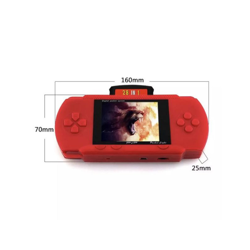 Console De Jeu Portable PXP PVP 3000 Station Light Rouge En Tunisie