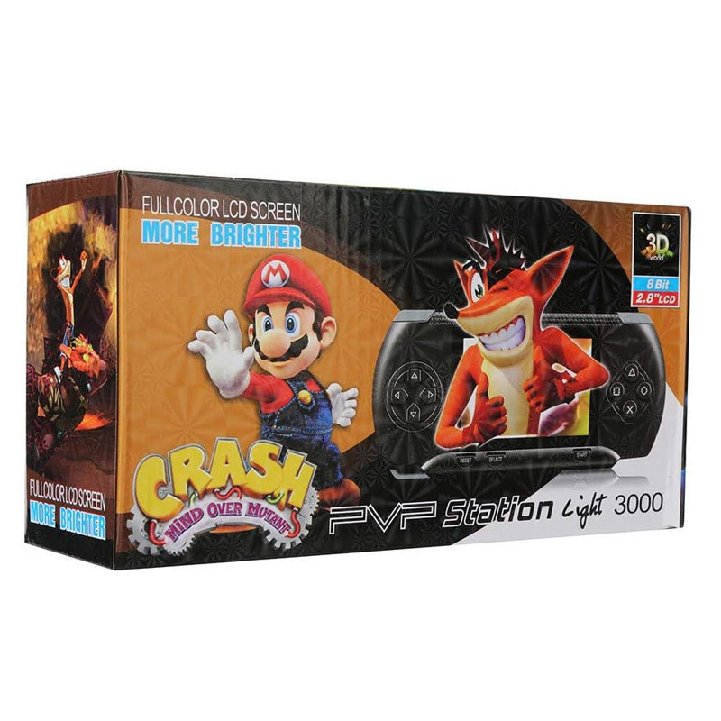 Console De Jeu Portable PXP PVP 3000 Station Light Rouge En Tunisie