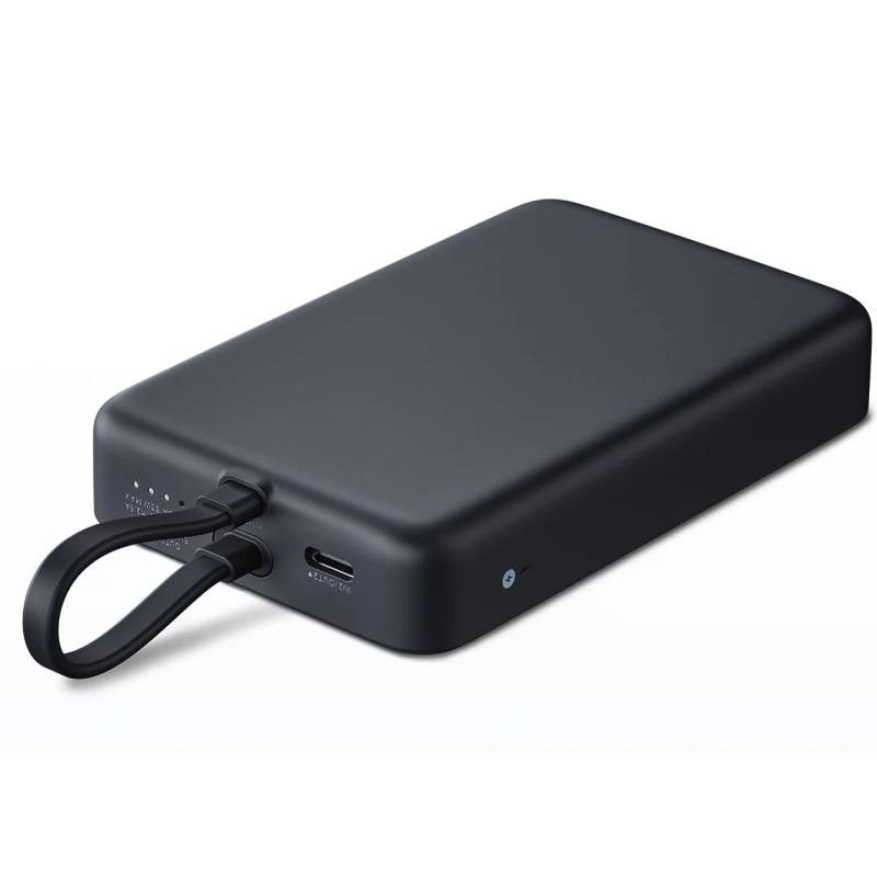 Power Bank Magnétique Xiaomi 33W 10 000 mAh Gris En Tunisie