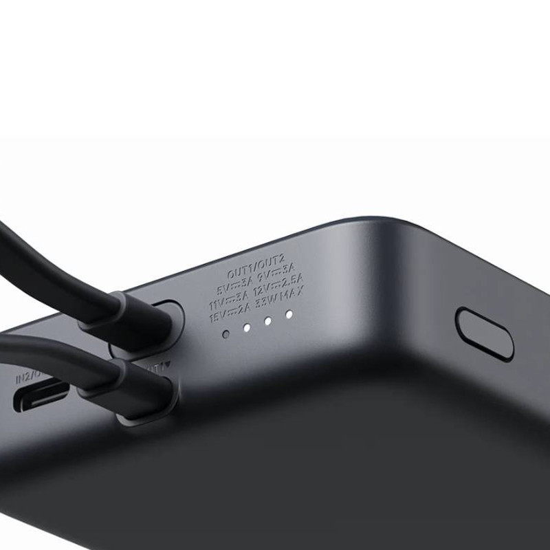 Power Bank Magnétique Xiaomi 33W 10 000 mAh Gris En Tunisie