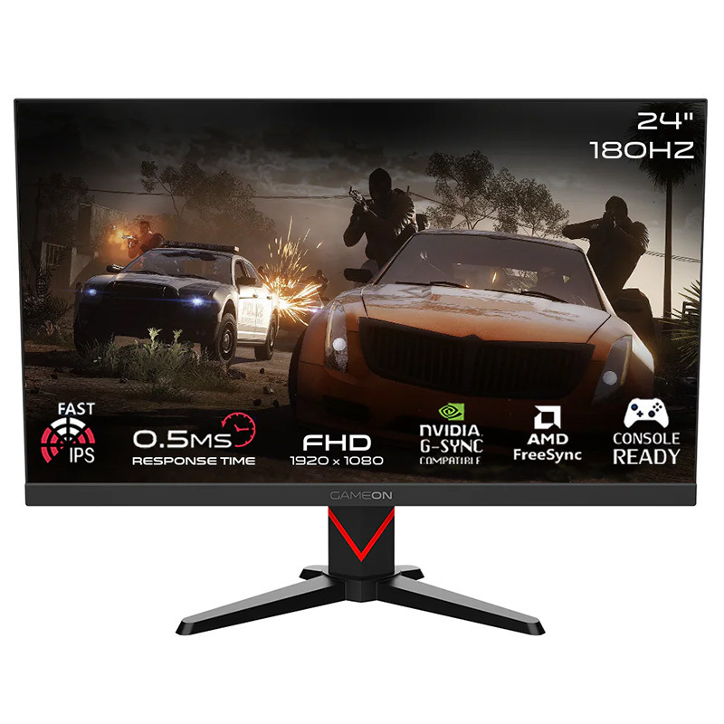Ecran Gaming Gameon GOMM24FHD180IPS 23.8" FHD 180Hz Fast IPS Noir En Tunisie