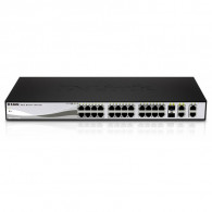 Switch D-Link DGS-1210-28P 24 Ports Gigabit 4 Ports SFP Noir
