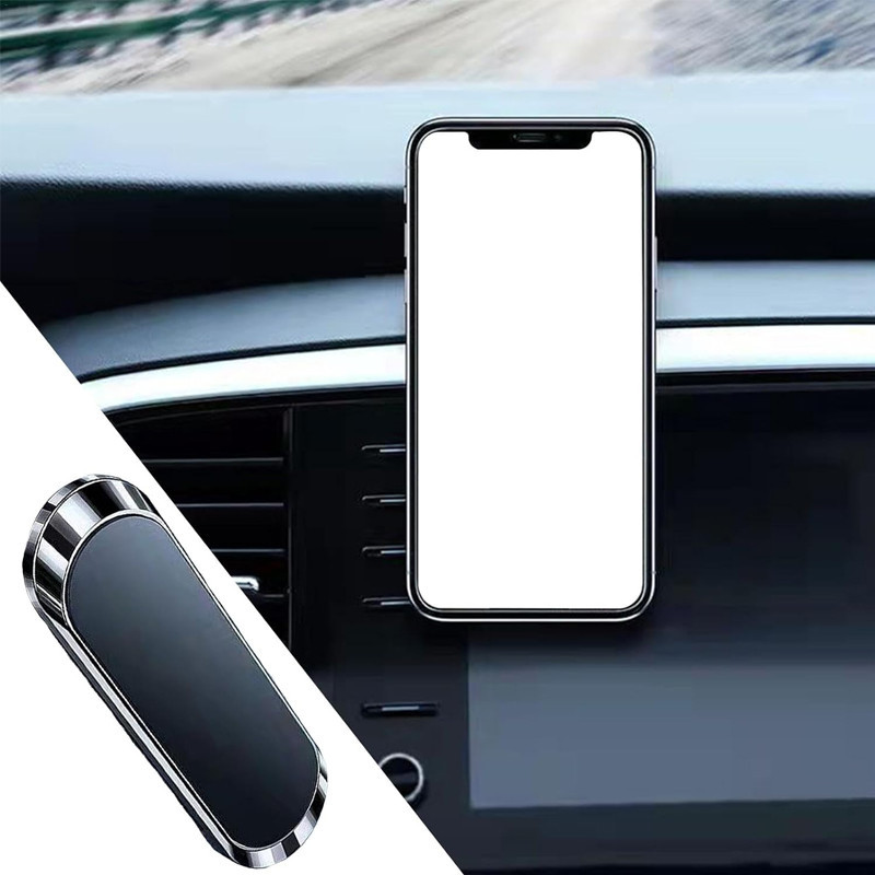 Support Voiture Magnétique Pour Smartphone Silver