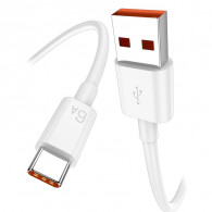 Câble Chargeur LDO-6A Type C Blanc en Tunisie