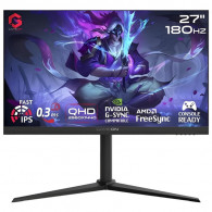 Ecran Gaming Gameon Midnight Pro Series GOM27QHD180IPS 27'' QHD 180Hz IPS Noir en Tunisie